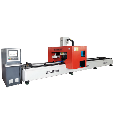 GN 3 Axis Aluminum Curtain Wall CNC Machining Center